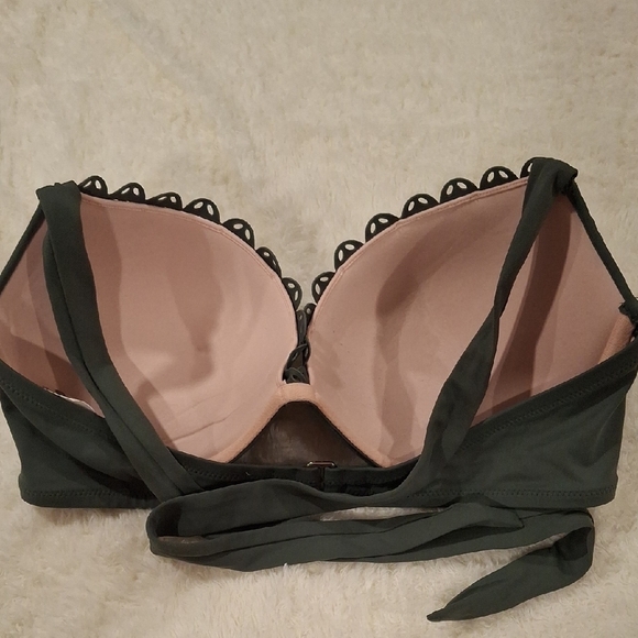 Shade & Shore Green Push-Up Bra Intimates & Sleepwear Size 36 C - Picture 2 of 4